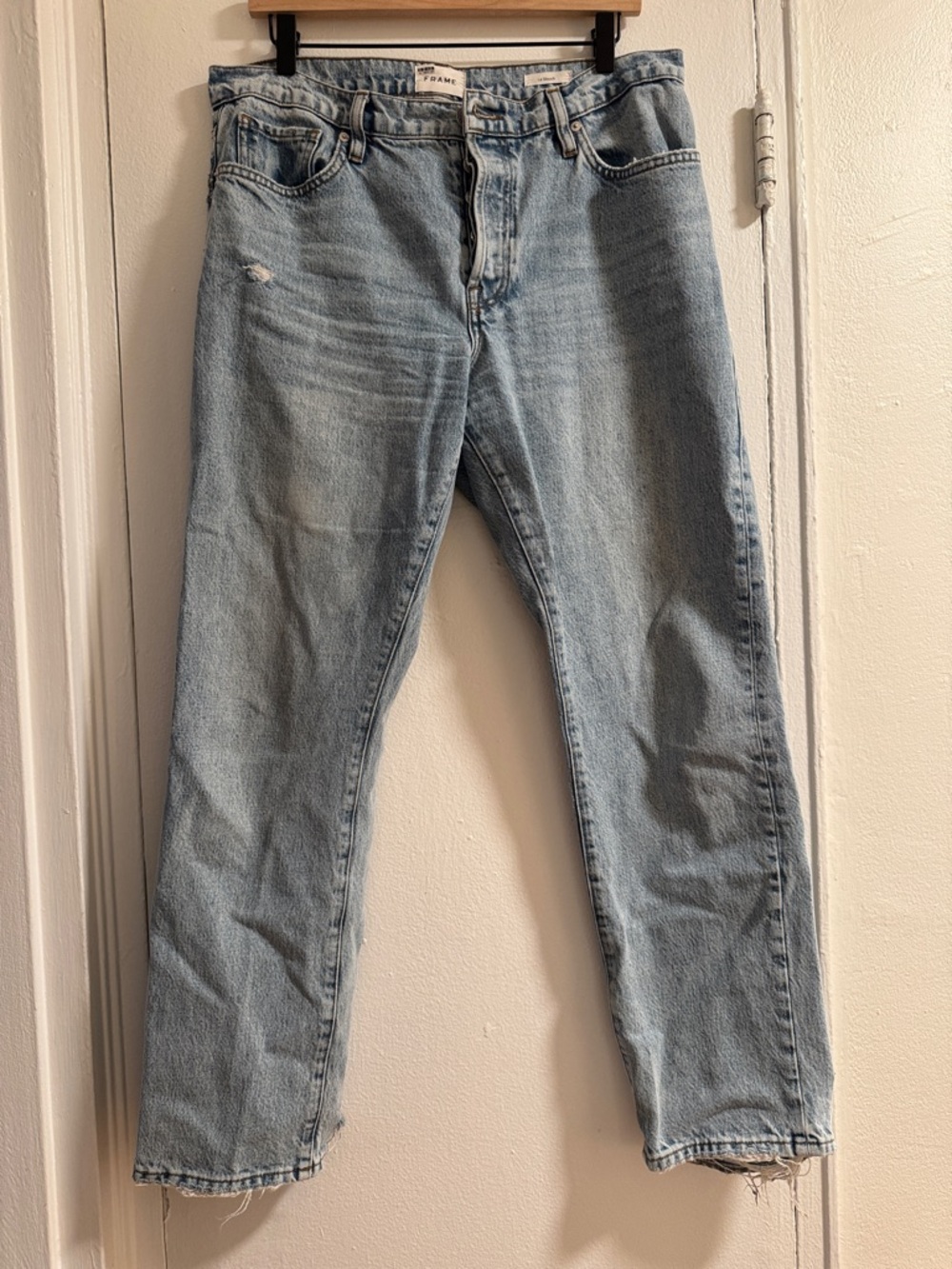 Frame Denim Light Wash Le Slouch Jeans